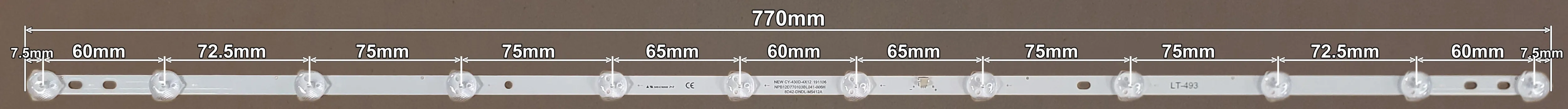 LED BAR-FOX43-10 - lt493-led-traka-za-fox-43-10-770mm