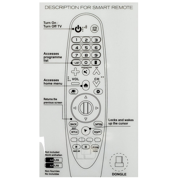 DALJINSKI Lg RM-G3900V3 - daljinski-za-lg-rm-g3900-v3