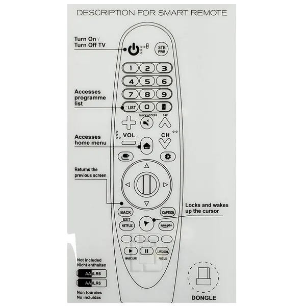 DALJINSKI Lg RM-G3900V3 - daljinski-za-lg-rm-g3900-v3