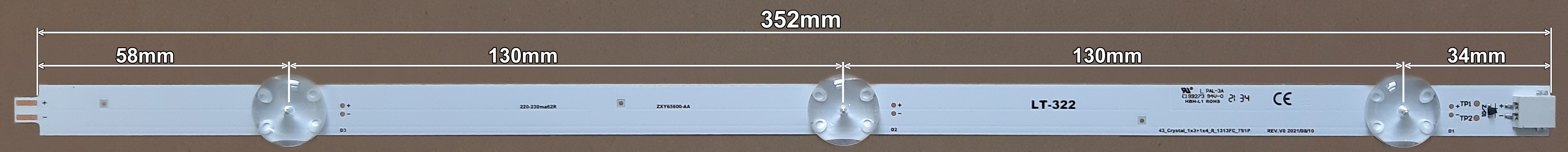 LED BAR-GRUNDIG43VL - grundig led traka
