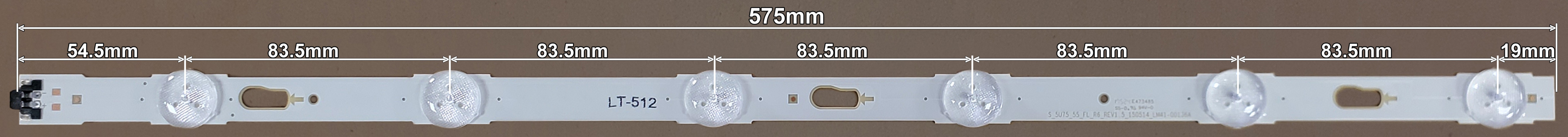 LED BAR-SAMSUNG55UE - lt512-led-traka-za-samsung-55-b6.-575mmjpg