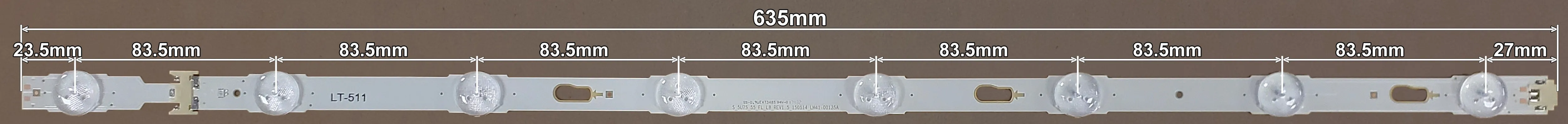 LED BAR-SAMSUNG55UE - lt511-led-traka-za-samsung-55-a8-635mm