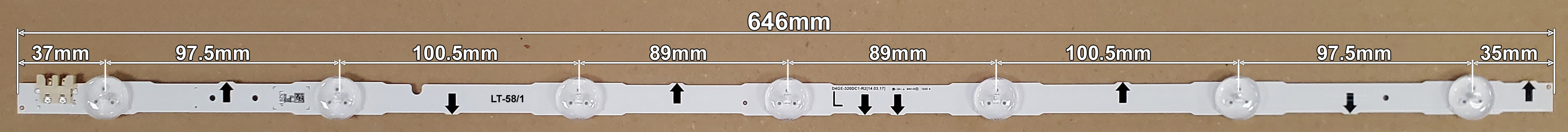 LED BAR-SAMSUNG UE32 - lt58-1-led-traka-za-samsung-32-1-646mm