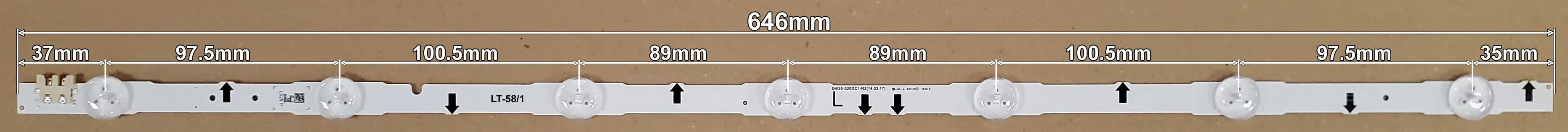 LED BAR-SAMSUNG UE32 - lt58-1-led-traka-za-samsung-32-1-646mm