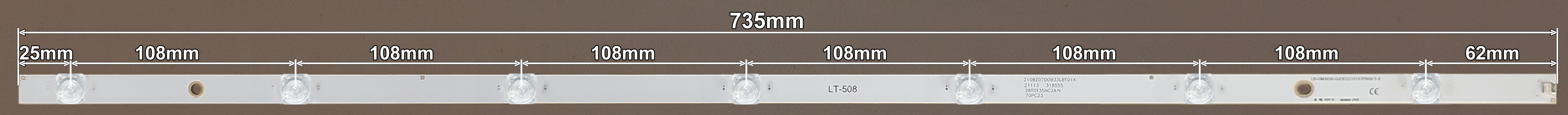 LED BAR-PHILIPS70 - lt508-led-traka-za-philips-70-735mm