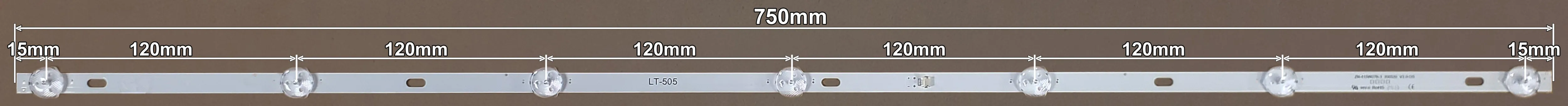 LED BAR-FOX42DLE - lt505-led-traka-fox-43-11-750mm