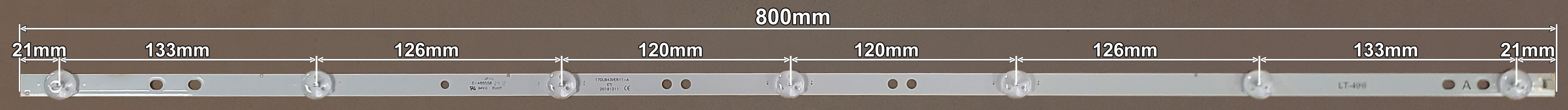 LED BAR-VOX43AB1 - 