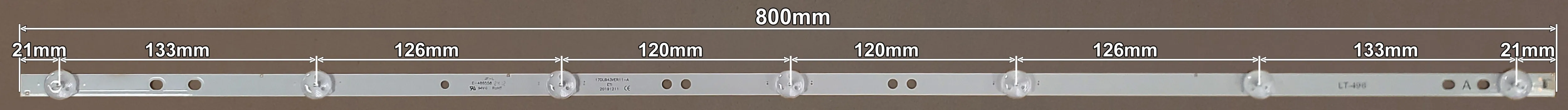 LED BAR-VOX43AB1 - 