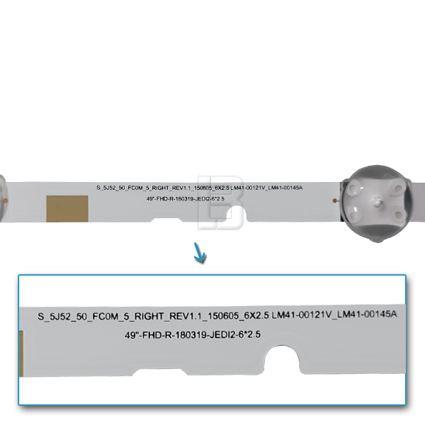 LED BAR-SAMSUNG49-1 - lm41-00121v_lm41-00145a-right