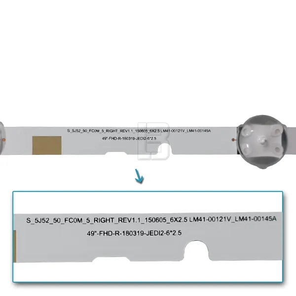 LED BAR-SAMSUNG49-1 - lm41-00121v_lm41-00145a-right