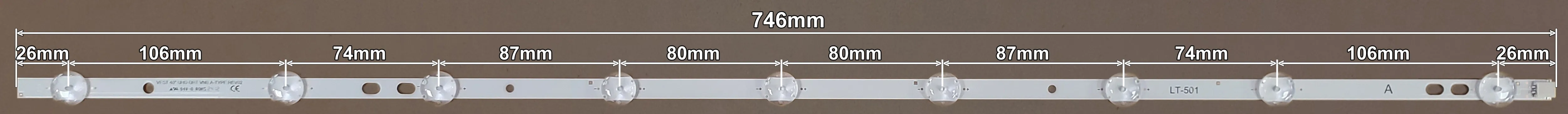 LED BAR-VOX40DSW - lt501-led-traka-za-vox-40-1-a-746mm