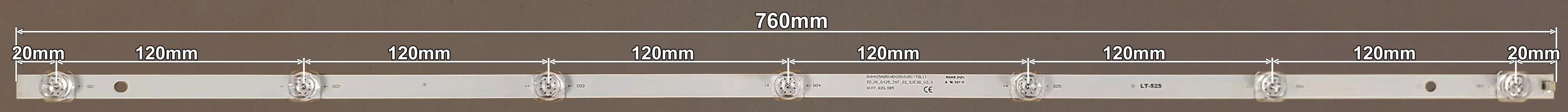 LED BAR-HISENSE43-5 - lt525-led-traka-za-hisense-43-5-760mm
