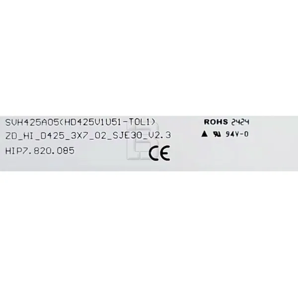 LED BAR-HISENSE43-5 - svh425a05-dh425v1051-t0l1-zd_hi_d425_3x7_02_sje30