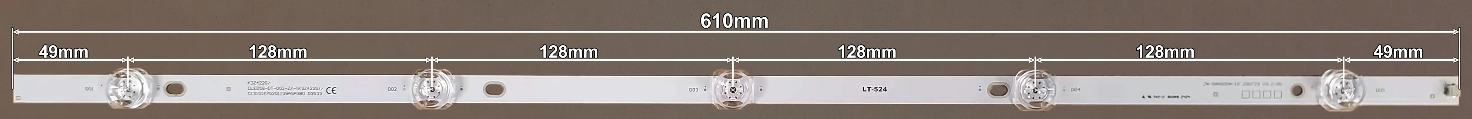 LED BAR-FOX58 - lt524-led-traka-za-fox-58-610mm