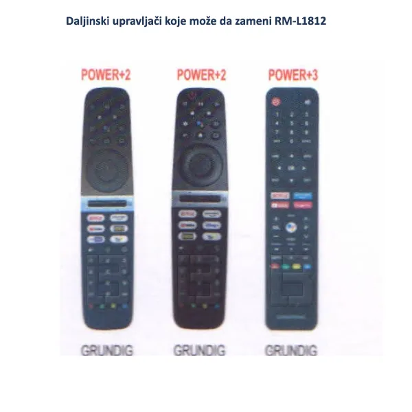 DALJINSKI GRUNDIG RM-L1812Hu - rm-l1812-2