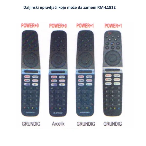 DALJINSKI GRUNDIG RM-L1812Hu - rm-l1812-daljinski za grundig