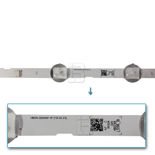 LED BAR-SAMSUNG32N - v8dn-320sm1-r1