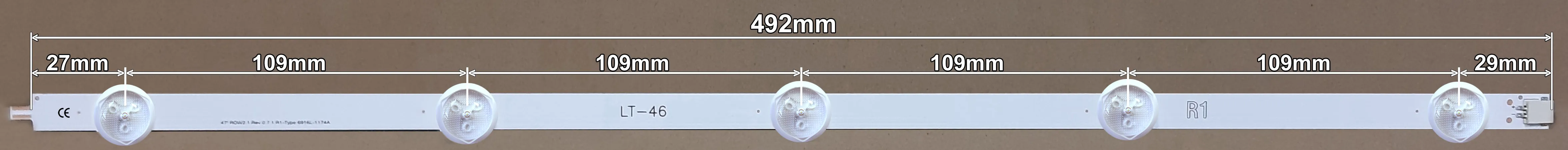 LED BAR-LG47 - 