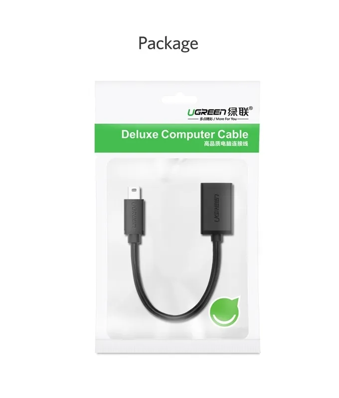 USBmini-USB2.0 OTG ADAPTER - ugreen-otg-kabl-mini-usb-na-usb-us249-4880