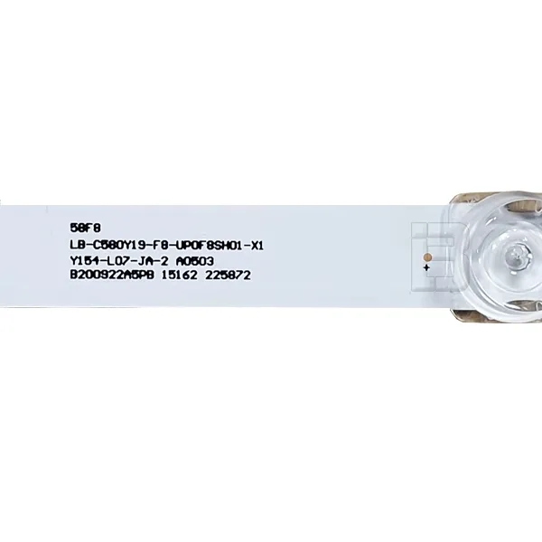LED BAR-ALPHA58 - lb-c580y19-f8-up0f8sh01-x1
