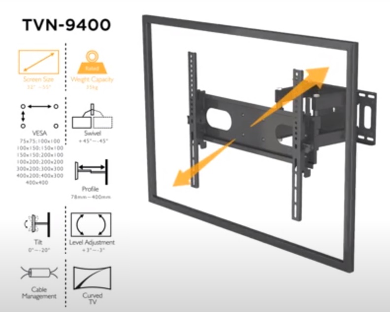 TV NOSAČ TVN9400 - 