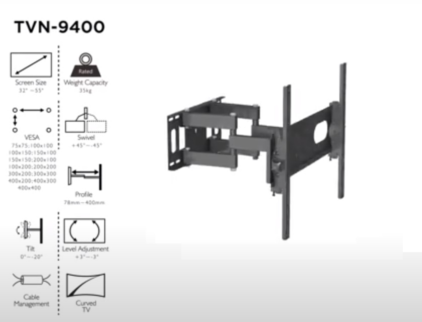 TV NOSAČ TVN9400 - 