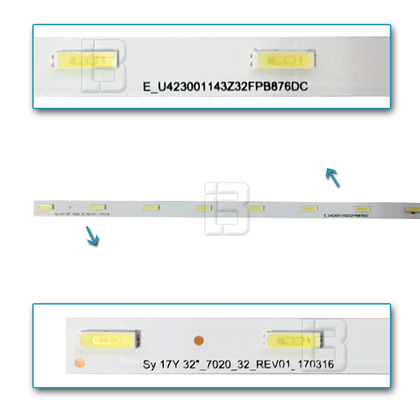 LED BAR-SONY32ED - sy-17y-32_7020_32_rev01_170316