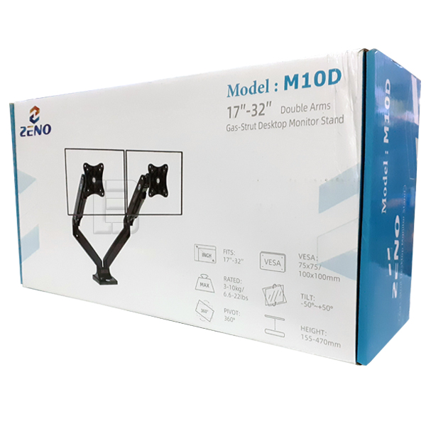 MONITOR NOSAČ TVD-033 - m10d-nosac-za-monitore-dupli
