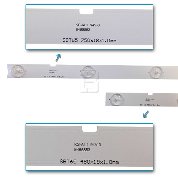 LED BAR-SONY65EX - sbt65-ks-al1