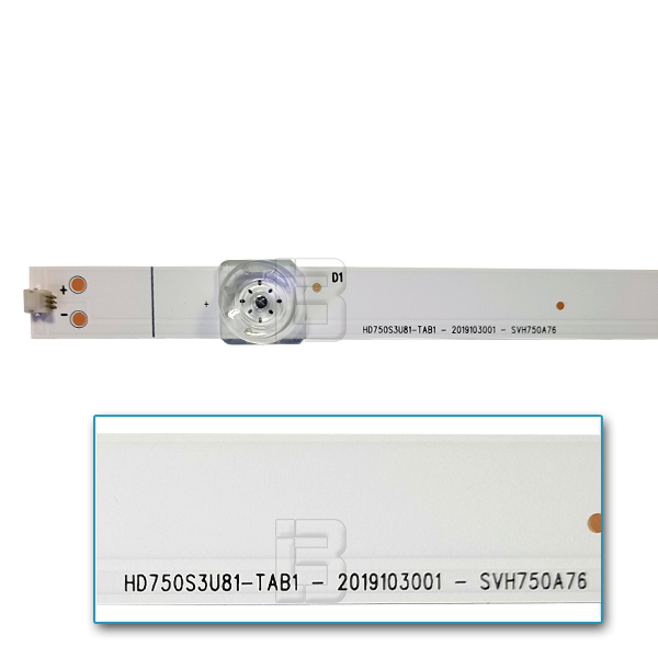 LED BAR-HISENSE H75A - hd750s3u81-tab1-svh750a76