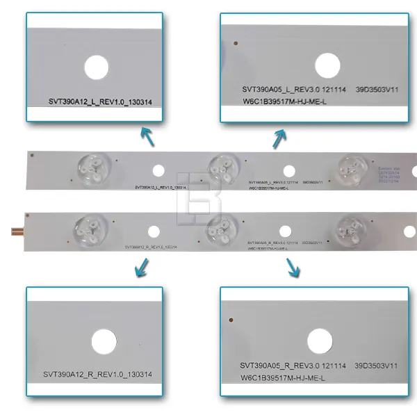 LED BAR-TOSHIBA39L - svt390a