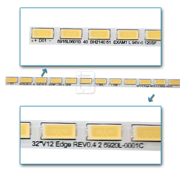 LED BAR-LG32LM - 6920l-0001c-32-v12-edge