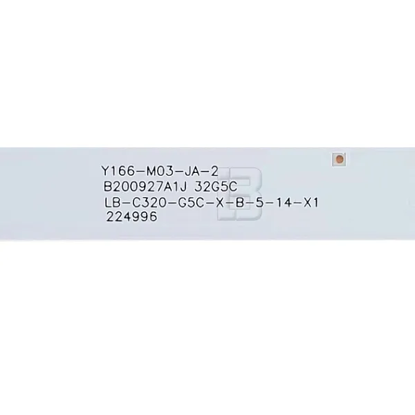 LED BAR-ALPHA321 - y166-m03-ja-2-lb-c320-g5c-x-b-5-14-x1