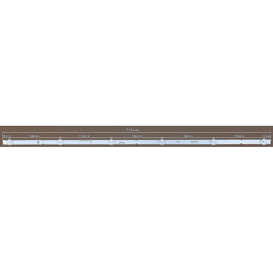 LED BAR-TESLA40AB - lt398-led-traka-tesla-40-b-715mm
