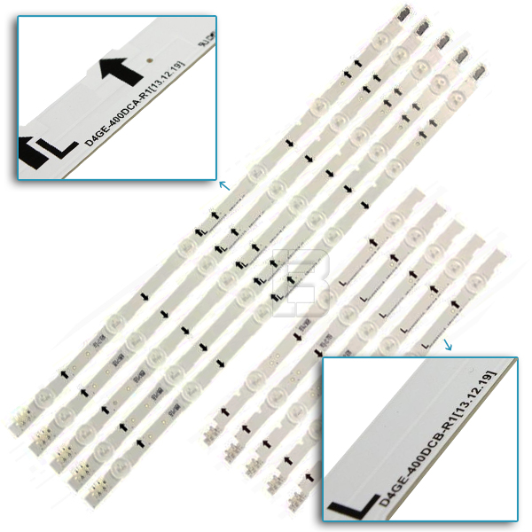 LED BAR-SAMSUNG400 - d4ge-400dca-r1