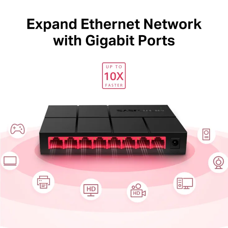 LAN SWITCH MS108G - 