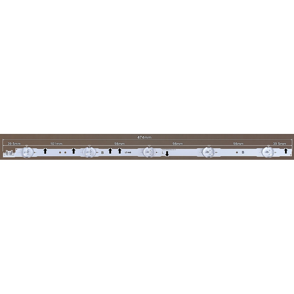 LED BAR-SAMSUNG55AB - lt448-led-traka-za-samsung-55-b5-474mm