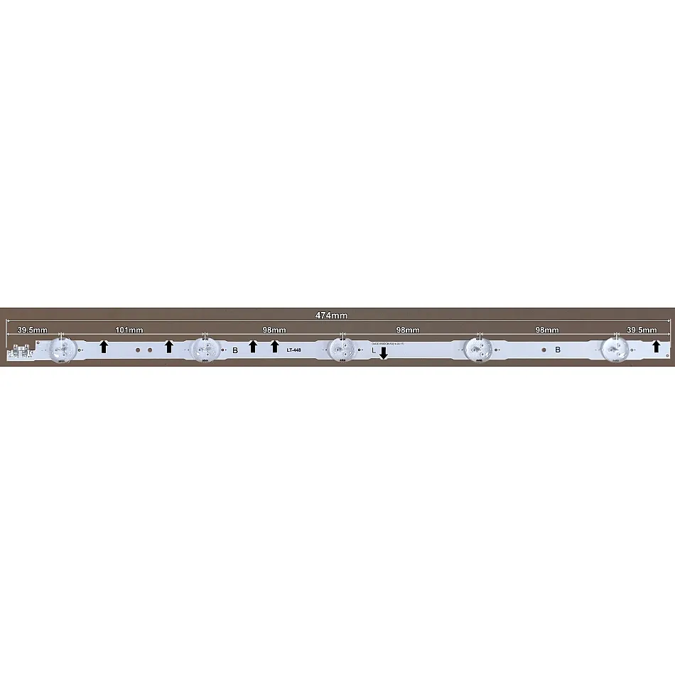 LED BAR-SAMSUNG55AB - lt448-led-traka-za-samsung-55-b5-474mm