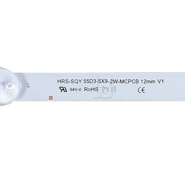 LED BAR-VIVAX55 - hrs-sqy-55d3-5x9-2w-mcpcb-12mm