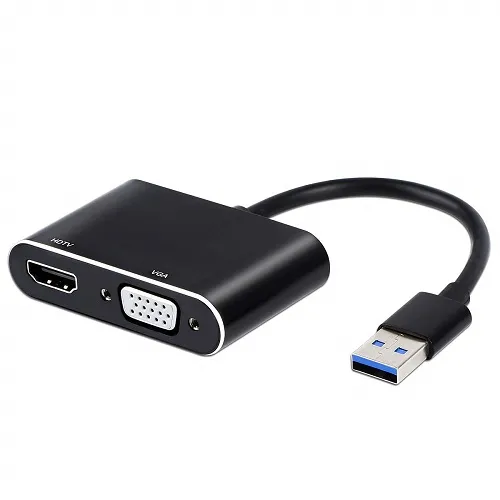 USB-HDMI-VGA KONVERTOR - usb na hdmi vga adapter