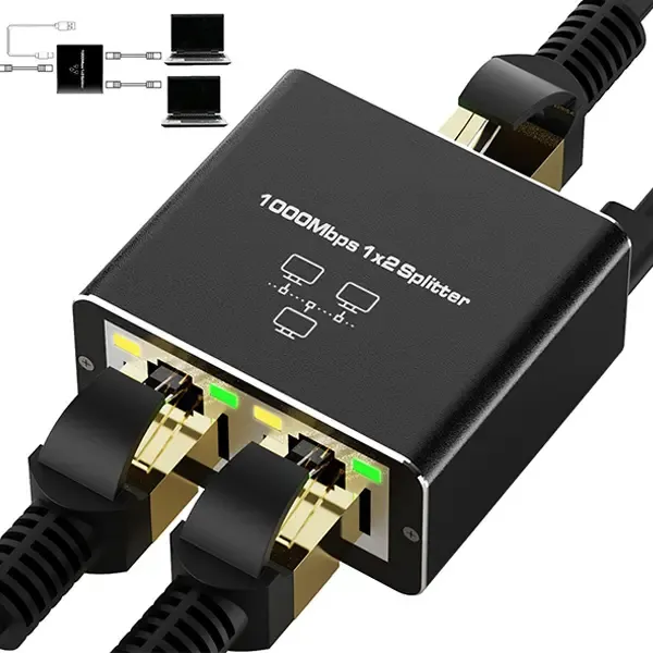 ETHERNET SPLITER 1/2 - kt-ets12-ethernet-spliter-1-2-1000mbps