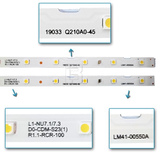 LED BAR-SAMSUNG NU40 - lm41-00550a