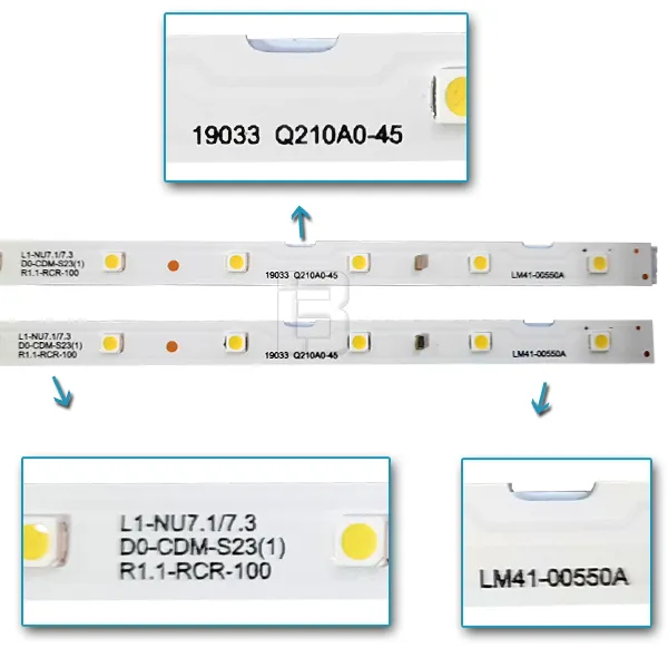 LED BAR-SAMSUNG NU40 - lm41-00550a