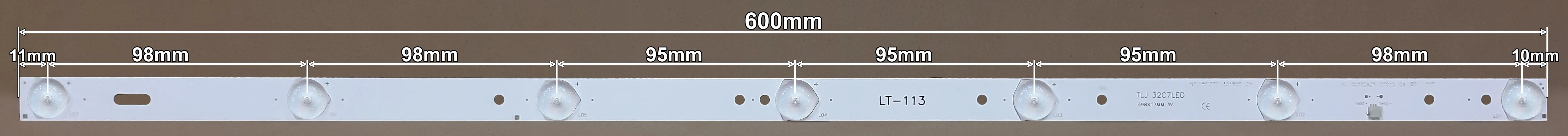 LED BAR-VIVAX32x3 - pozadinsko osvetljenje za vivax