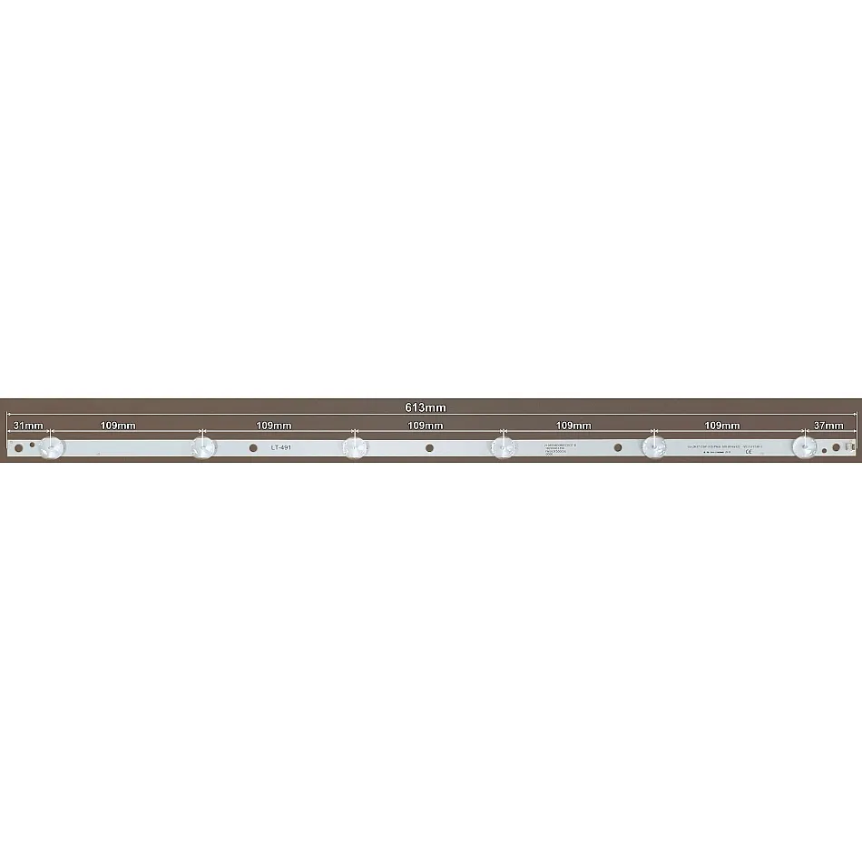 LED BAR-PHILIPS32-5 - lt491-led-traka-za-philips-32-5-613mm