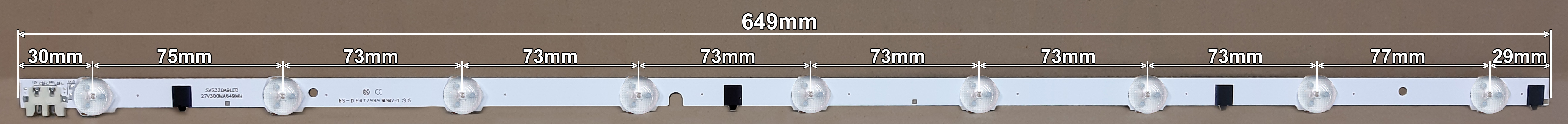 LED BAR-SAMSUNG32 - 2013SVS32H