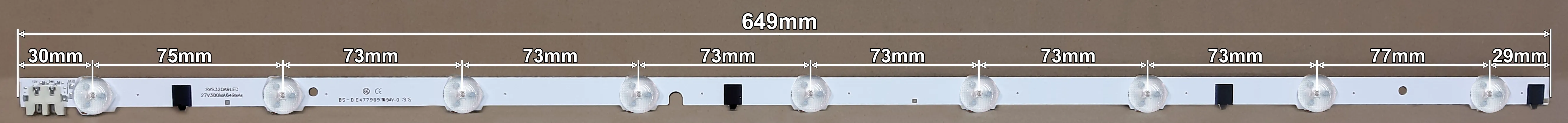 LED BAR-SAMSUNG32 - 2013SVS32H
