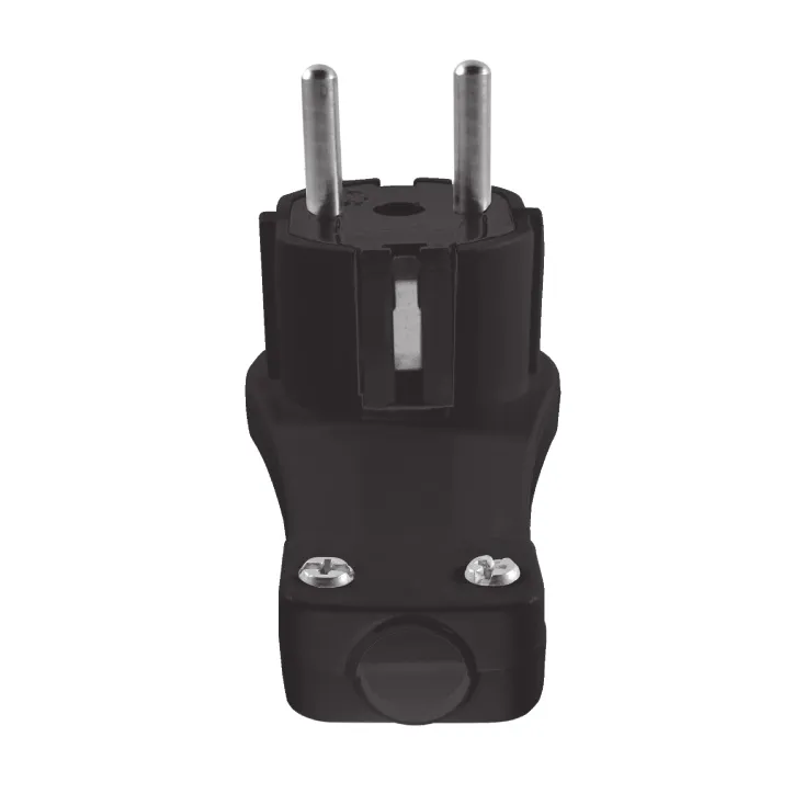 ŠUKO UTIKAČ TANKI/BK - tanki strujni utikac