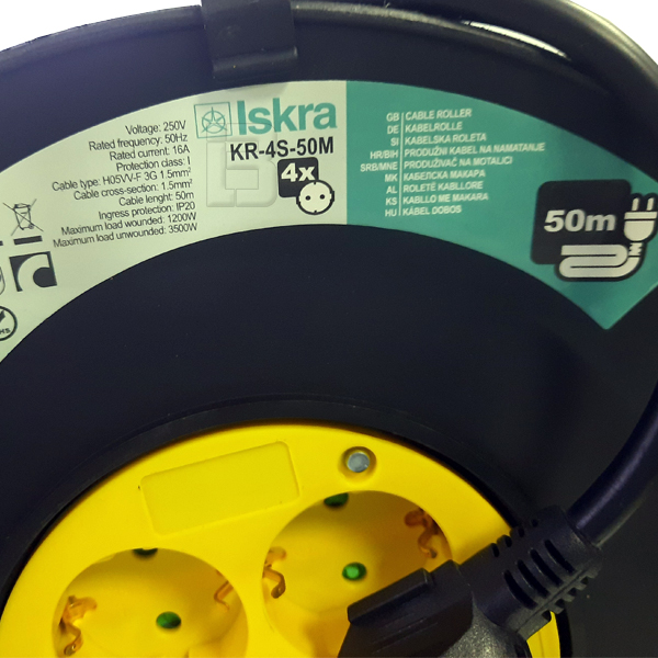 MOTALICA SA KABLOM 50M - iska-motalica-50m