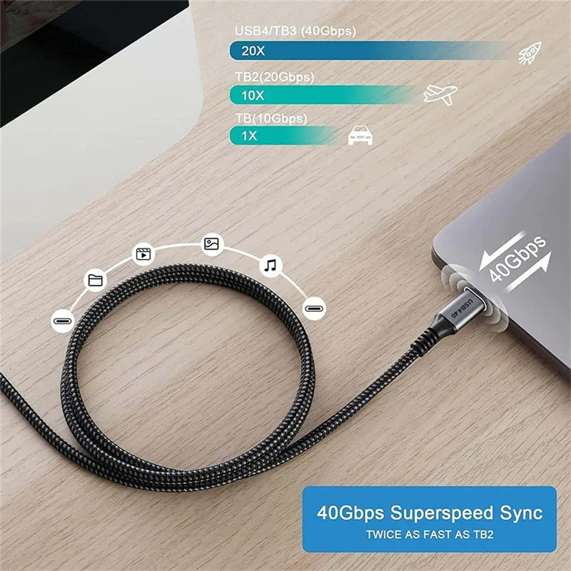 USBc-USBc 100W 0.5m thunderbolt - usb-kabl-tip-c-0-5m-thunderbolt-3-kt-usb4-05m-3547_2